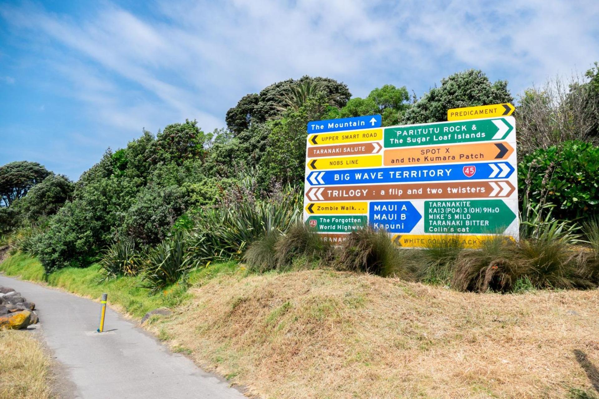 Sea Breeze On Belt By Coastal Walkway Villa New Plymouth Eksteriør bilde